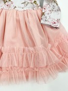 Sukienka dziewczęca wizytowa z opaską