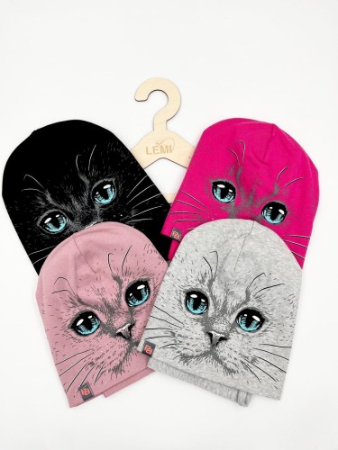 Komplet czapka plus komin KOT