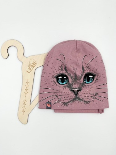 Komplet czapka plus komin KOT