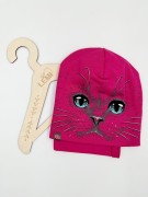 Komplet czapka plus komin KOT