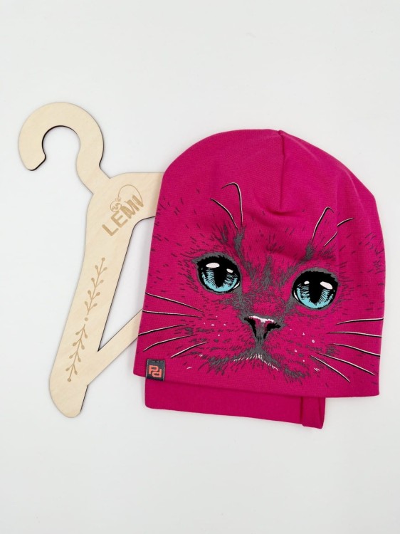 Komplet czapka plus komin KOT