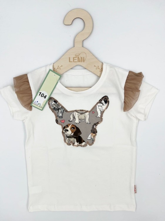 T-shirt dziewczęcy AIPI