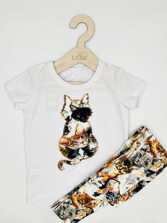 T-shirt dziewczęcy AIPI