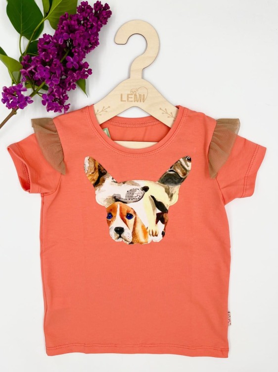 T-shirt dziewczęcy AIPI