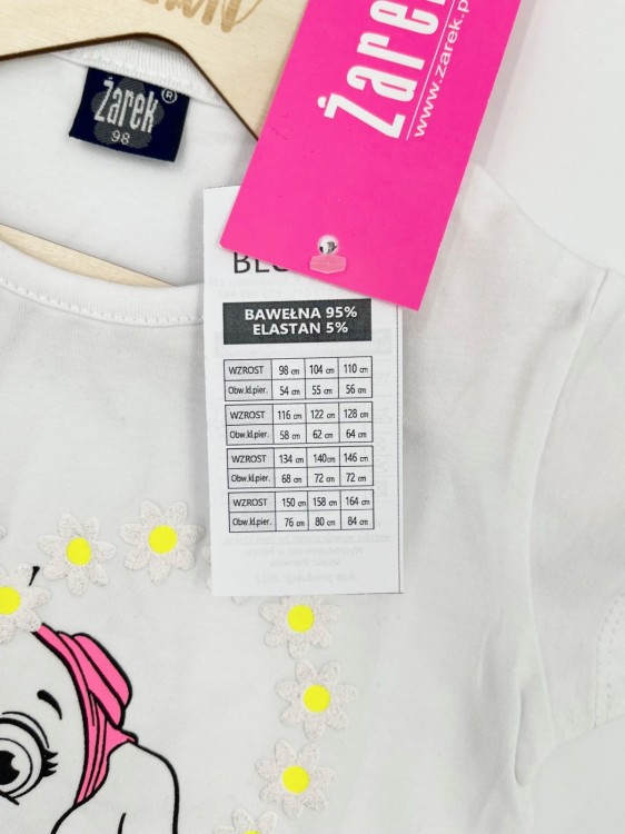 T-shirt dziewczęcy Żarek