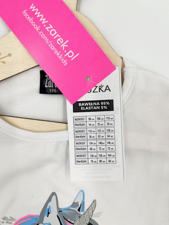 T-shirt dziewczęcy Żarek