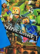 Bluzka Minecraft błękit