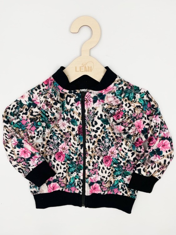 Bluza dziewczęca Kwiaty