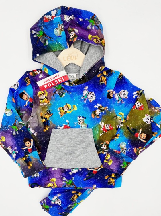 Dres chłopięcy Psi Patrol niebieski