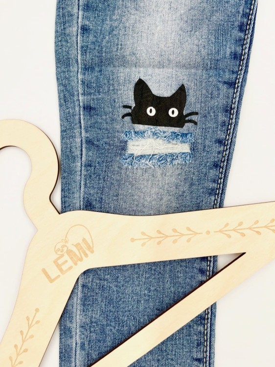 Spodnie dżinsowe dziewczęce KOT