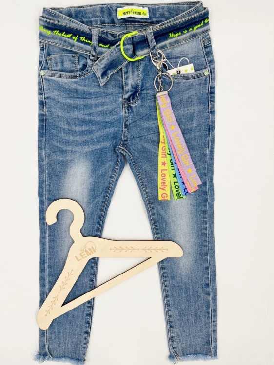 Spodnie dziewczęce dżinsowe