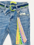 Spodnie dziewczęce dżinsowe