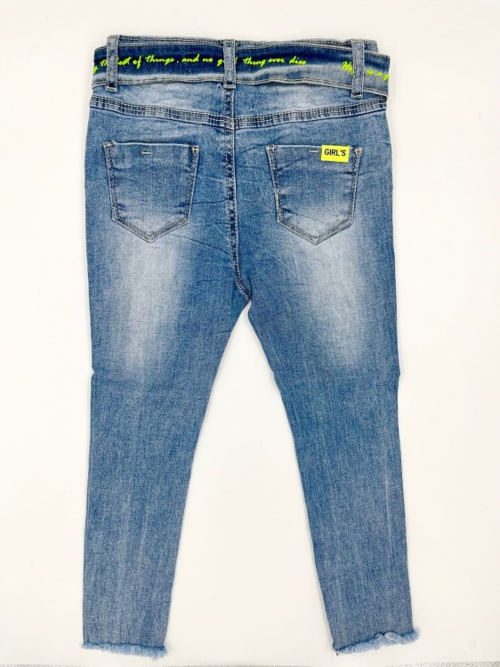 Spodnie dziewczęce dżinsowe