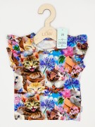 T-shirt dziewczęcy KOTKI Chrisma