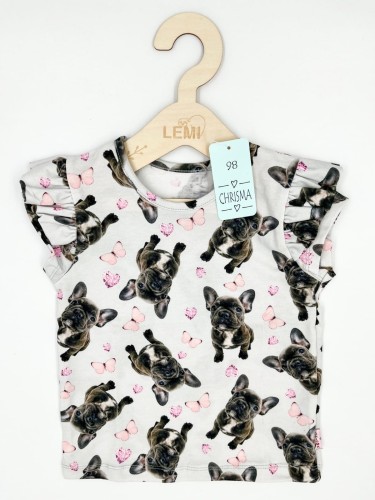 T-shirt dziewczęcy BULDOG Chrisma