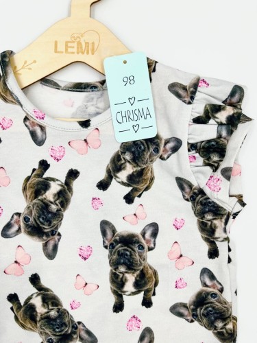 T-shirt dziewczęcy BULDOG Chrisma