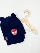 Komplet prążek czapka plus komin Spiderman