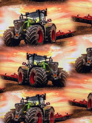 T-shirt chłopięcy TRAKTORY ŻÓŁTE Chrisma