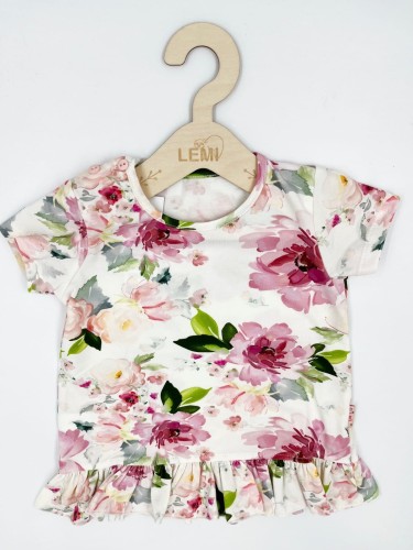 T-shirt z falbanką AIPI