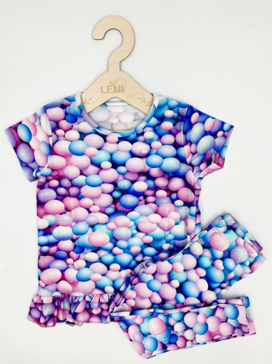 T-shirt z falbanką AIPI