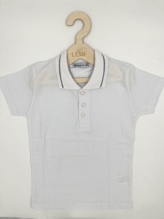 T-shirt polo chłopięcy