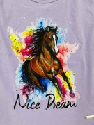 T-shirt dziewczęcy KOŃ