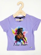 T-shirt dziewczęcy KOŃ