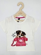 T-shirt dziewczęcy PIES