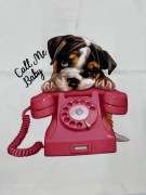 T-shirt dziewczęcy PIES