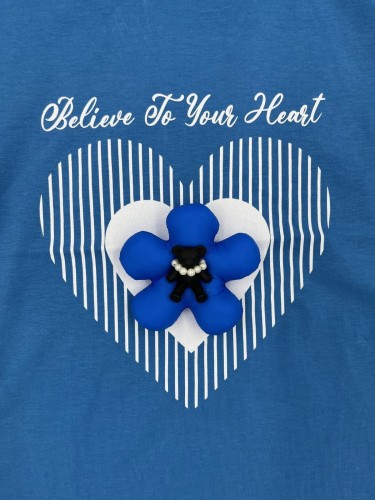 T-shirt dziewczęcy MISIO