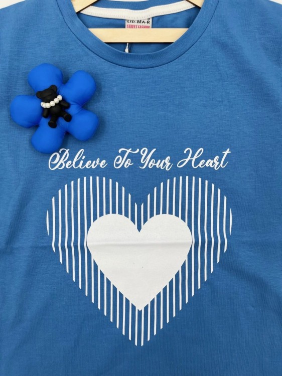 T-shirt dziewczęcy MISIO