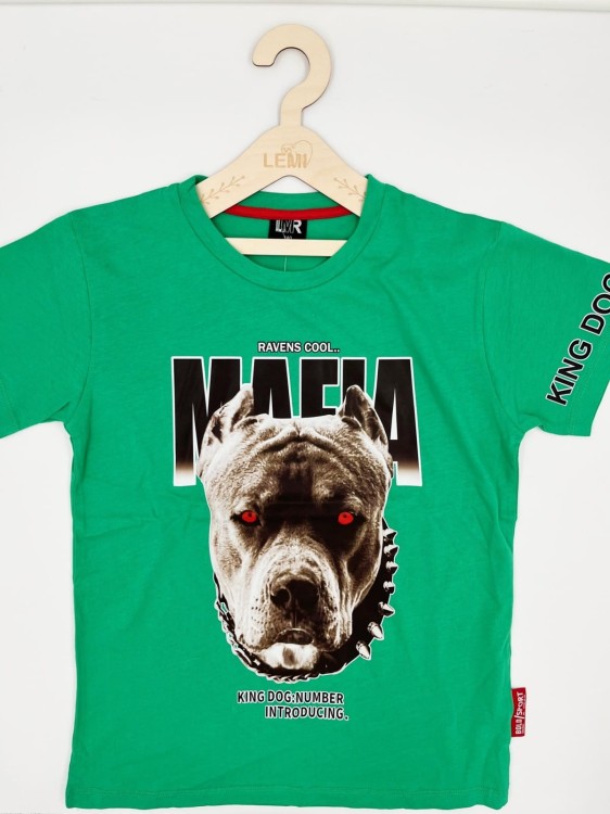 T-shirt chłopięcy PIES
