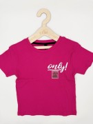 Top dziewczęcy prążek