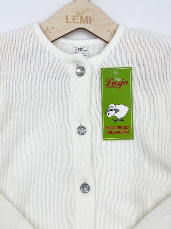 Sweter dziewczęcy Motylki Lusja