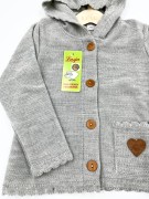 Sweter dziewczęcy Serce Lusja