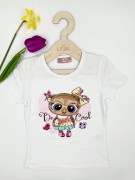 T-shirt dziewczęcy SOWA