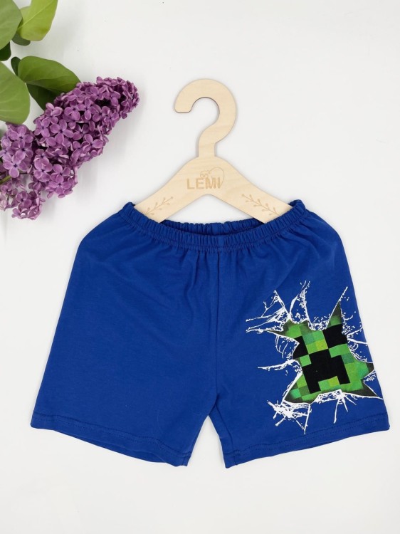 Spodenki krótkie chłopięce Minecraft