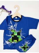 Spodenki krótkie chłopięce Minecraft