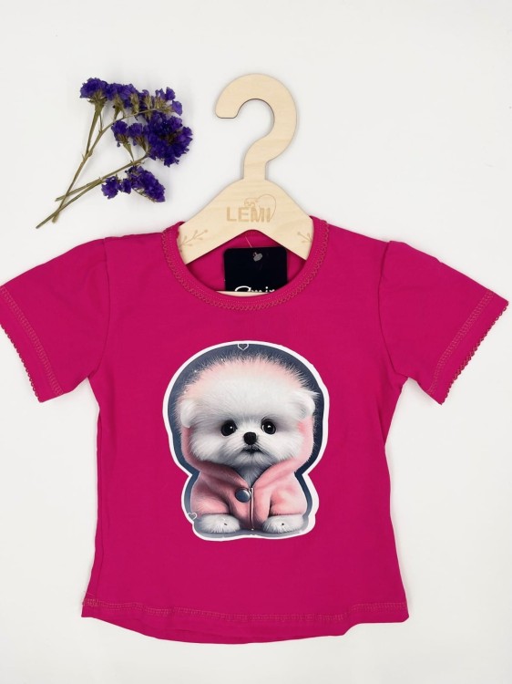 T-shirt dziewczęcy MILUSIŃSCY