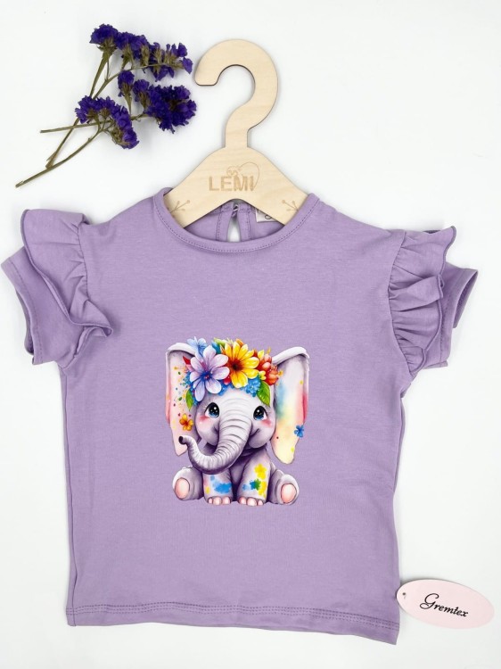 T-shirt dziewczęcy Gremtex