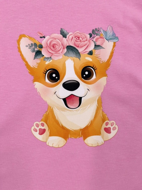 T-shirt dziewczęcy Gremtex