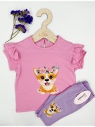T-shirt dziewczęcy Gremtex