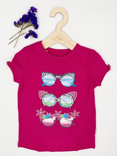 T-shirt dziewczęcy OKULARY Chrisma