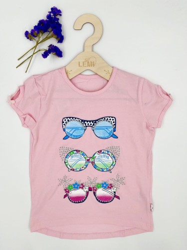T-shirt dziewczęcy OKULARY Chrisma