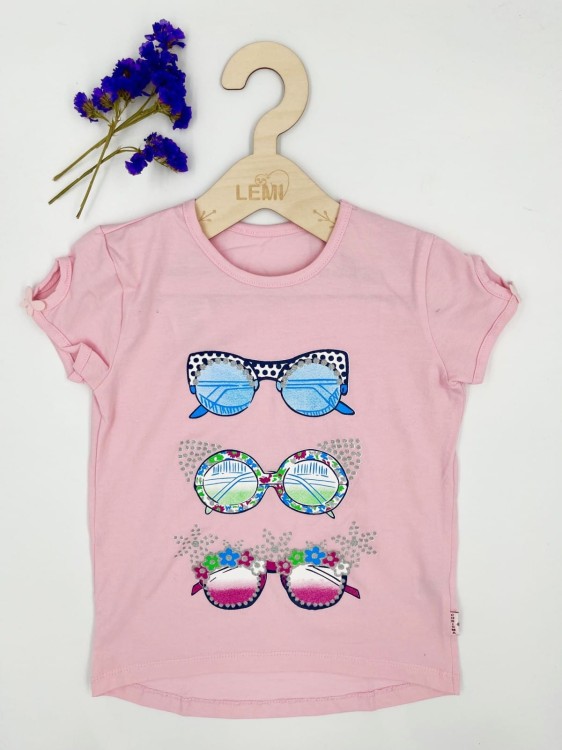 T-shirt dziewczęcy OKULARY Chrisma