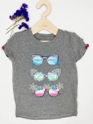 T-shirt dziewczęcy OKULARY Chrisma