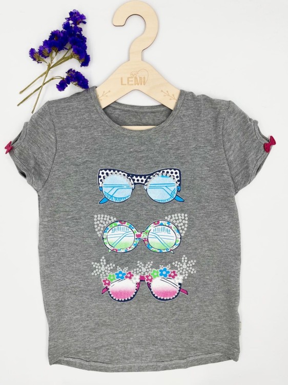 T-shirt dziewczęcy OKULARY Chrisma