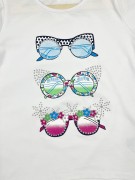 T-shirt dziewczęcy OKULARY Chrisma