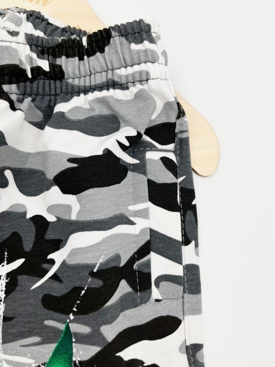 Szorty chłopięce moro Minecraft