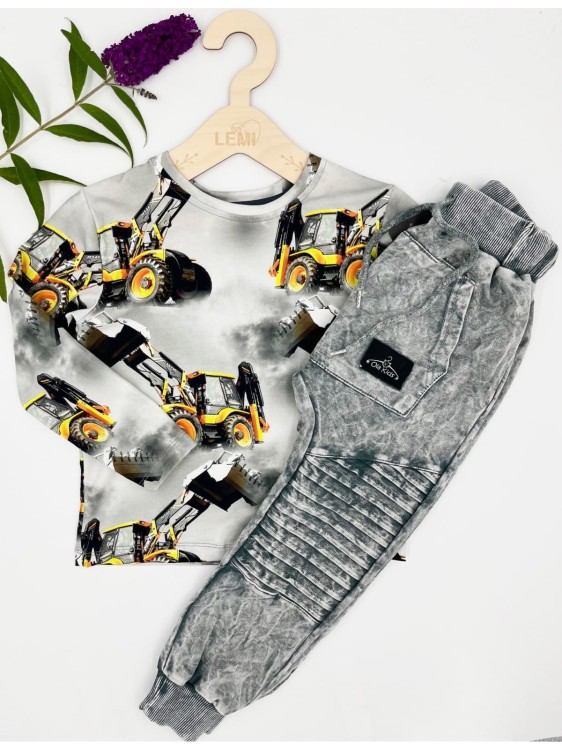 Bluzka  chłopięca KOPARKA Chrisma